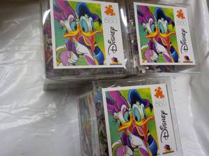 lot 155 image: 3 ct Disney 850 piece Puzzles...