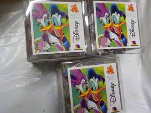 lot 156 image: 3 ct Disney 850 piece Puzzles...