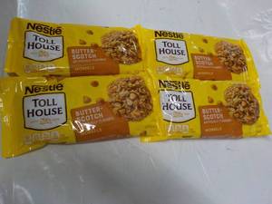 lot 167 image: 4 bags Nestle 11 oz Butterscotch Mo...