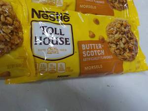 lot 169 image: 4 bags Nestle 11 oz Butterscotch Mo...