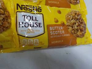 lot 172 image: 4 bags Nestle 11 oz Butterscotch Mo...