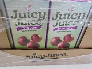 lot 192 image: 32 pack Grape Juicy Juice...