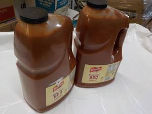 lot 193 image: 2 gallon jugs French Original BBQ S...