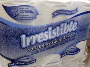 lot 199 image: 12 Rolls Irresistible 2 ply Bath Ti...