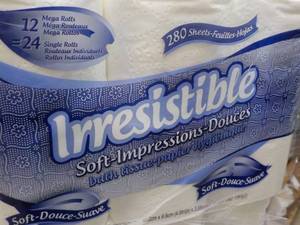 lot 205 image: 12 Rolls Irresistible 2 ply Bath Ti...