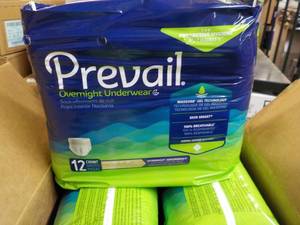 lot 207 image: 1 case of Prevail Adult Incontinenc...