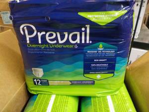 lot 208 image: 1 case of Prevail Adult Incontinenc...