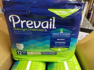 lot 209 image: 1 case of Prevail Adult Incontinenc...