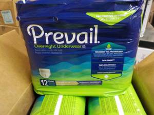 lot 212 image: 1 case of Prevail Adult Incontinenc...