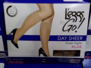 lot 235 image: Case of 36 LEGGS To Go size Plus N...