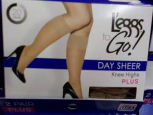 lot 236 image: Case of 36 LEGGS To Go size Plus N...