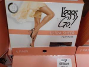 lot 237 image: Case of 36 LEGGS To Go size Large ...