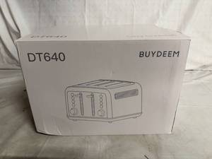 lot 8 image: Buydeem 2 Slice Toaster