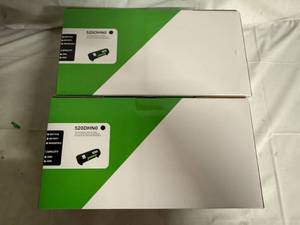 lot 11 image: 2 Pack of 520DHN0  Toner Cartridges