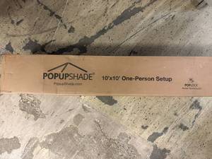 lot 34 image: 10x10 Pod Up Shade Tent