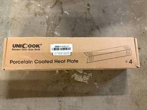 lot 37 image: 4ct Unicook Porcelain Coated Heat Plates