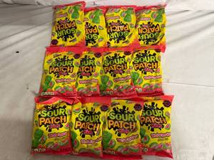 lot 90 image: 12 Bags of Sour Patch Watermelon