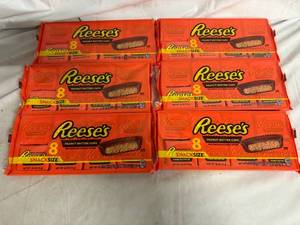 lot 102 image: 6 Packs of Reeses Peannut Butter Cups
