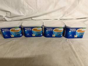 lot 113 image: 4ct of Maxwell House French Vanilla Powder Creamer