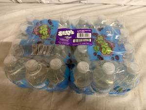 lot 138 image: 24 Bottles of Splash Blash Acai Grape Water