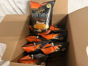 lot 153 image: 8 Bags of Stacys Five Cheese Pita Thins