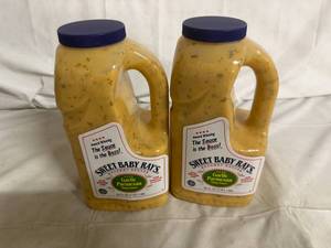lot 165 image: 2 Jugs of Sweet Baby Rays Garlic Parmesan Wing Sauce