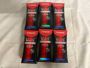 lot 168 image: 6 Bottles of Colgate Optic White Pro Series Toothpaste