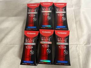 lot 170 image: 6 Bottles of Colgate Optic White Pro Series Toothpaste