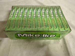 lot 180 image: 12 Boxes of Mike and Ike Candy Boxes