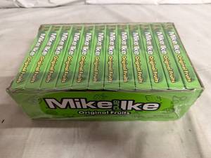 lot 181 image: 12 Boxes of Mike and Ike Candy Boxes