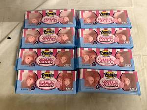 lot 186 image: 8 x 5ct Packages of Cotton Candy Peeps