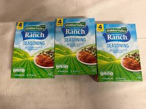 lot 227 image: 4 Boxes of Hidden Valley Ranch Seasoning