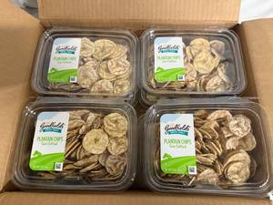 lot 229 image: 8 Boxes of Goodfiels Plantain Chips