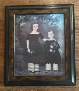 lot 62 image: Two Children Print by Jefferson Gaunt
