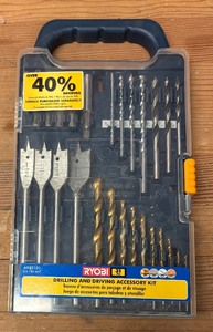 lot 59 image: Ryobi Drilling and Driving Accessory Kit
