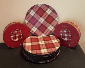 lot 170 image: Eight Sur La Table Appetizer Plates and Chargers