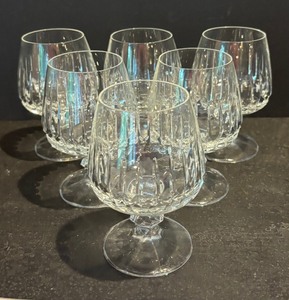 lot 135R image: Set of 6 Schott-Zwiesel Flamenco Crystal Brandy Snifters