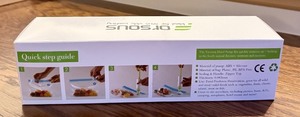 lot 195 image: Forsous Sous Vide Kit with Hand Pump, Vacuum Bags, Clips and Wine Stopper