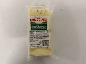lot 71 image: 1lb Land O Lakes Pepper Jack Cheese-Sliced