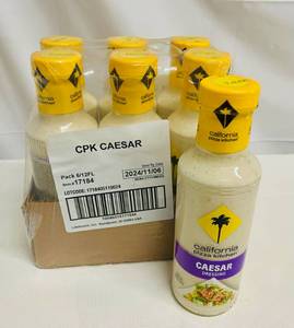 lot 211 image: 6x 12oz Caesar Dressing-California Pizza Kitchen