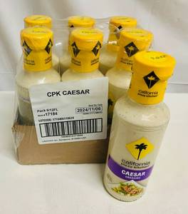 lot 212 image: 6x 12oz Caesar Dressing-California Pizza Kitchen