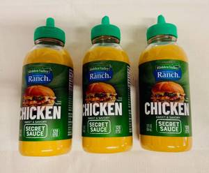 lot 183 image: 6x 12oz Hidden Valley Chicken Secret Sauce
