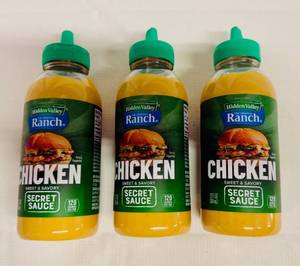 lot 184 image: 6x 12oz Hidden Valley Chicken Secret Sauce