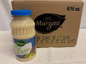 lot 162 image: 6x 10oz Marzetti Lite Slaw Dressing