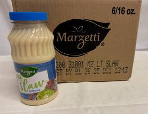 lot 163 image: 6x 10oz Marzetti Lite Slaw Dressing