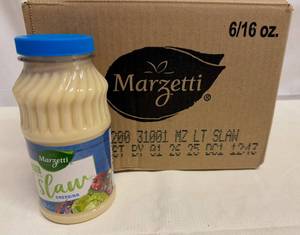 lot 164 image: 6x 10oz Marzetti Lite Slaw Dressing