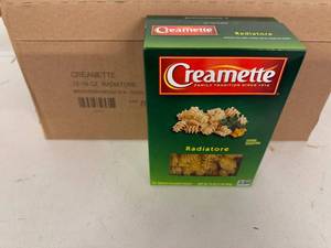 lot 299 image: 12x 16oz Creamette Radiatore Pasta