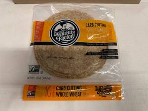 lot 434 image: 10x 10ct Carb Cutting Whole Wheat Tortillas