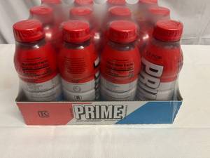 lot 346 image: MM. 12x 16.9oz Prime Hydration-Ice Pop