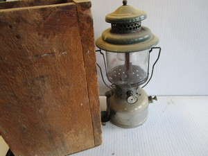 lot 15 image: Coleman double mantle lantern 220D ...